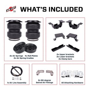 Chevrolet Silverado 2500 HD Air Suspension Kit - Air Lift - LoadLifter 5000 Ultimate w/ Air Spring Cradle - `24-`25